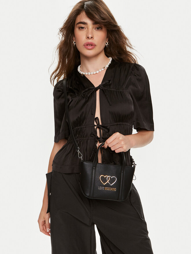 LOVE MOSCHINO Handtasche LOVE MOSCHINO JC4074PP1LL1000A Schwarz