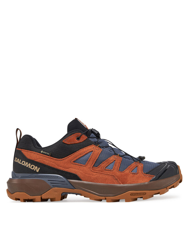 Salomon Trekkingi Salomon X Ultra 360 Leather Gore-Tex L47684900 Niebieski