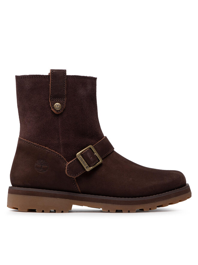 Timberland Kozačky Timberland Courma Kid Wl Biker Bt TB0A2HJYV13 Hnědá