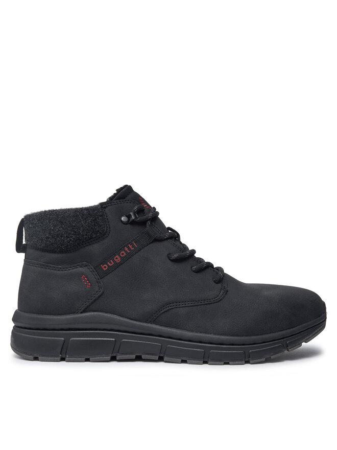 Bugatti Botines planos Bugatti 331-AOS50-5000 Negro