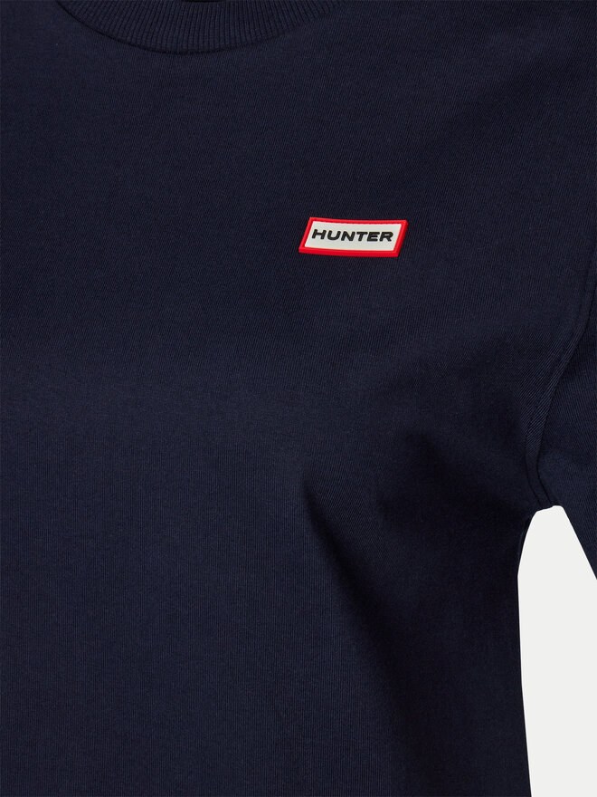 Hunter Hunter Póló HARU0006242 Sötétkék Regular Fit