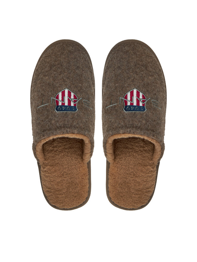 Gant Пантофи Gant Tamaware Homeslipper 27698377 Кафяв