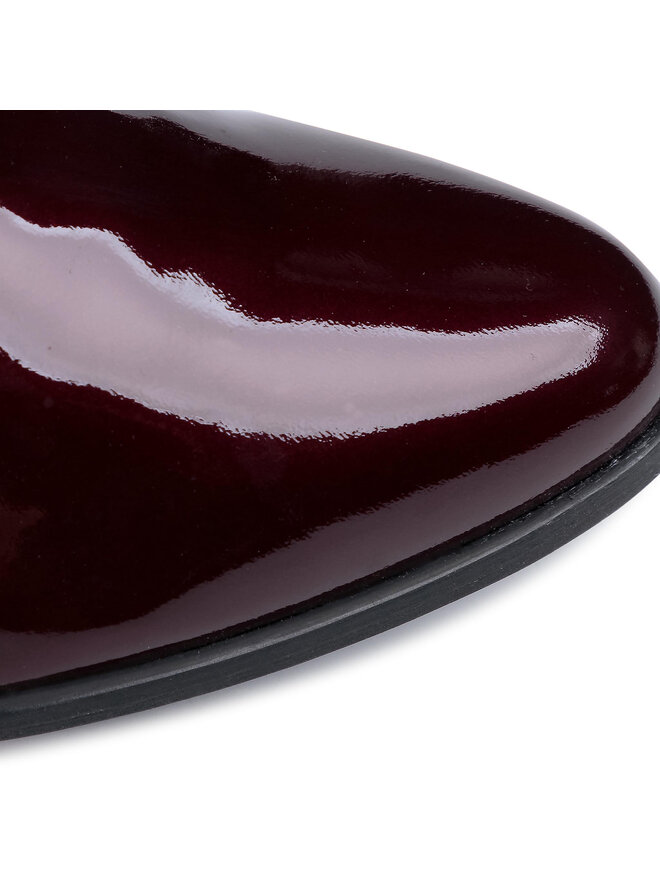 Sagan Halbschuhe Sagan 3690 Dunkelrot