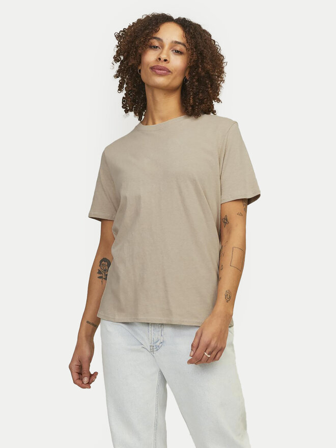 JJXX JJXX Póló Isla 12255352 Szürke Loose Fit