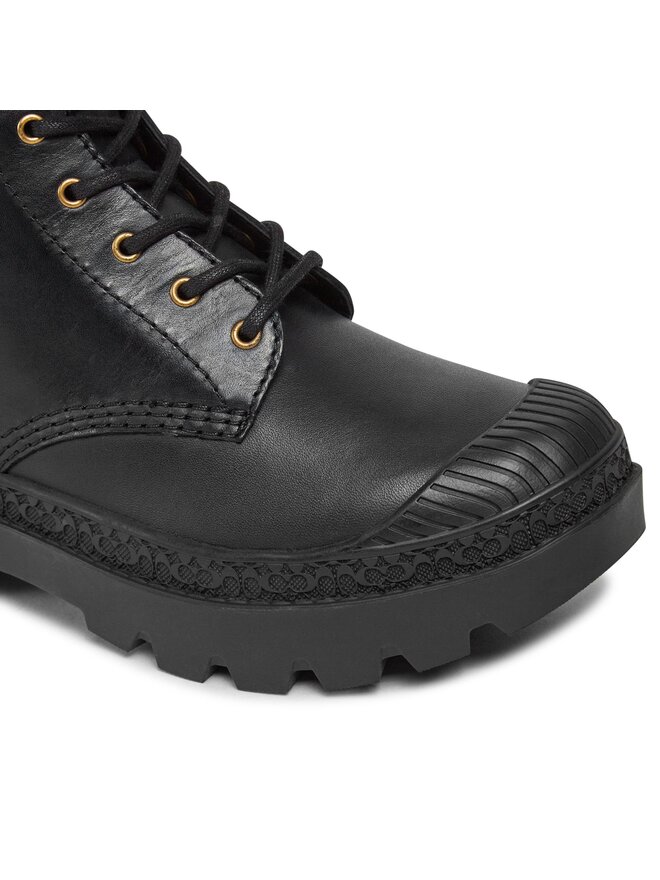 Coach Μποτάκια Coach Tasha Leather Boot CN100 Μαύρο