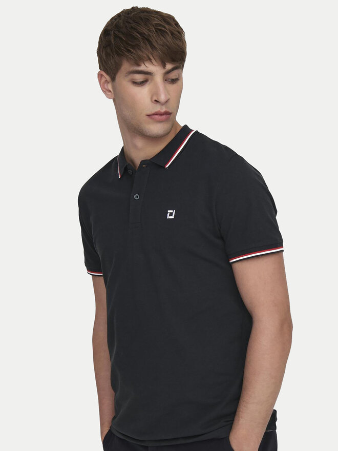 Only & Sons Only & Sons Pólóing Fletcher 22024827 Sötétkék Regular Fit