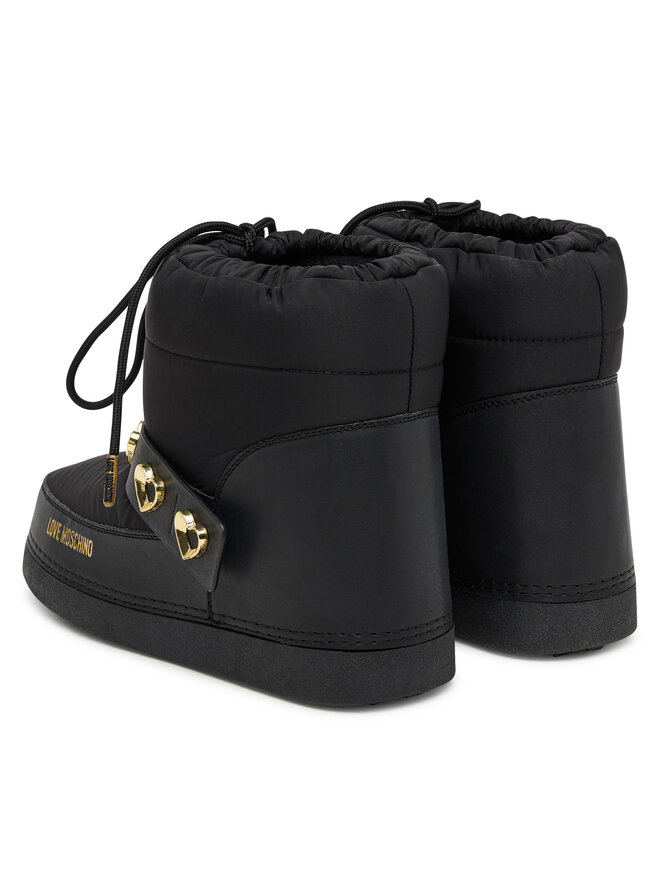 LOVE MOSCHINO Škornji za sneg LOVE MOSCHINO JA24182G0NISD00A Črna