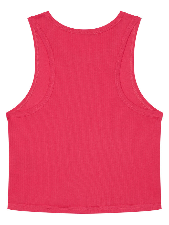 United Colors Of Benetton United Colors Of Benetton Top 31H3CH01F Ružičasta Slim Fit
