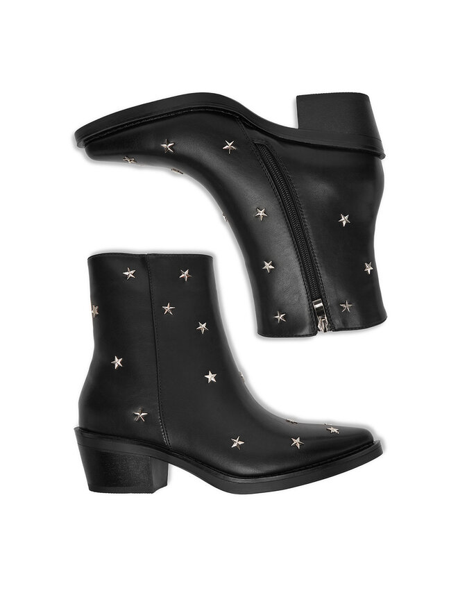 DeeZee Botine DeeZee 23689-13 Negru