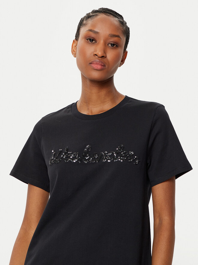 Weekend Max Mara Weekend Max Mara T-Shirt Vello 2515971051 Μαύρο Regular Fit