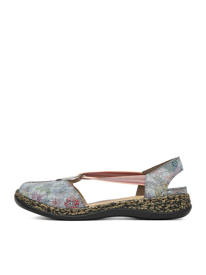 Rieker Halbschuhe Rieker CEO-46361-90 Blau