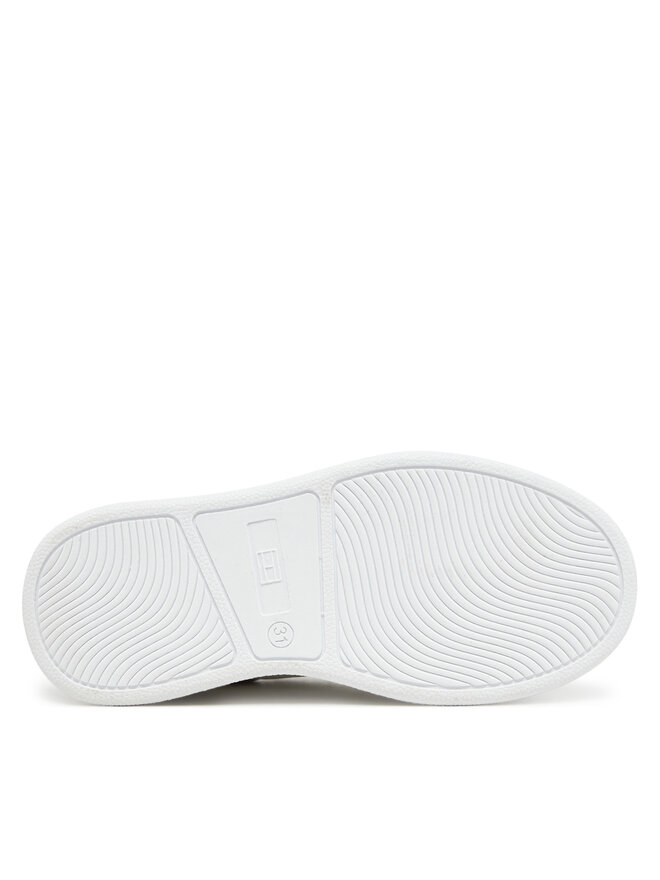 Tommy Hilfiger Сникърси Tommy Hilfiger Low Cut Lace-Up Sneaker T3A9-33751-1355 M Бял