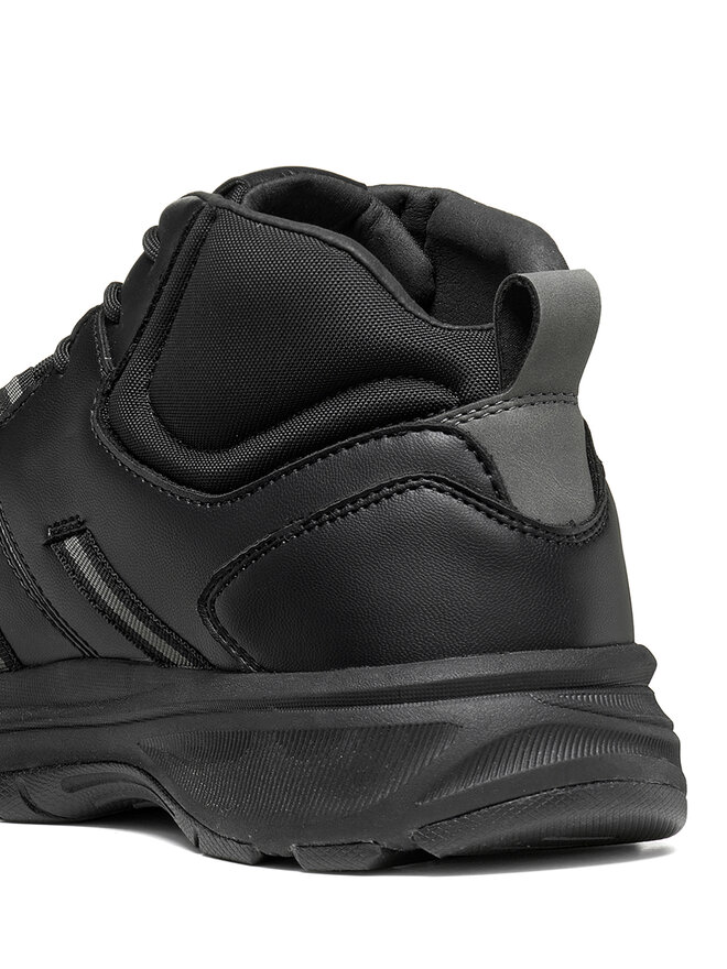 Geox Schnürschuhe Geox U Senales B Abx U66M2A 000BC C9999 Schwarz
