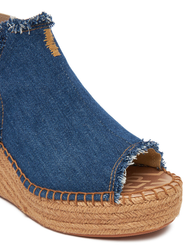 REPLAY Σανδάλια REPLAY Jess Tyne Denim Wedge Sandal GWP4G.000.C0036T Μπλε
