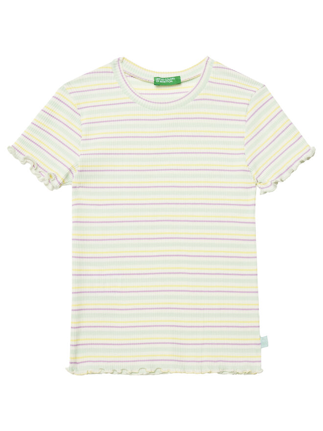 United Colors Of Benetton United Colors Of Benetton Camiseta 3TLVC10N0 De color Regular Fit