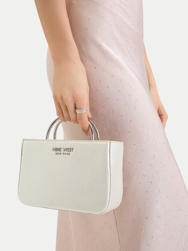 Nine West Handtasche Nine West CEO-Astor Vibe-KY323-1 Écru