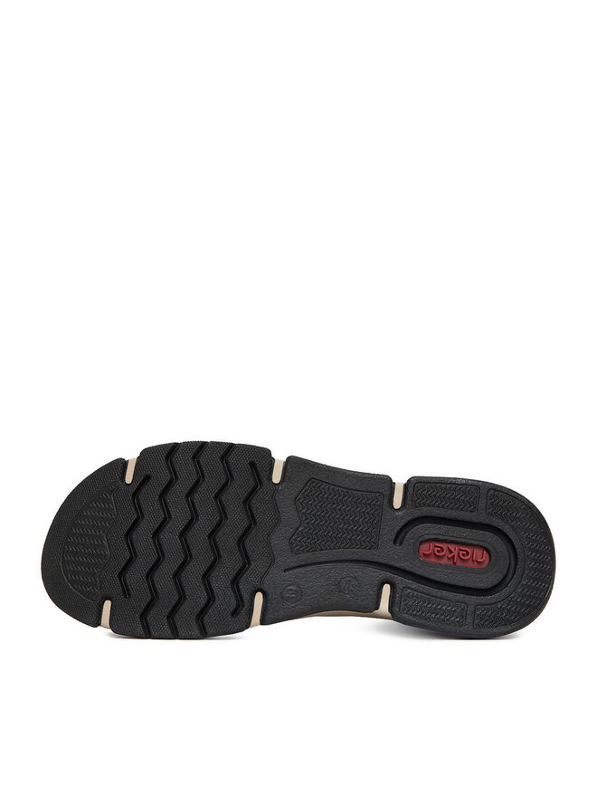 Sneakersy Rieker 45973-54 Zielony | eobuwie.com.pl