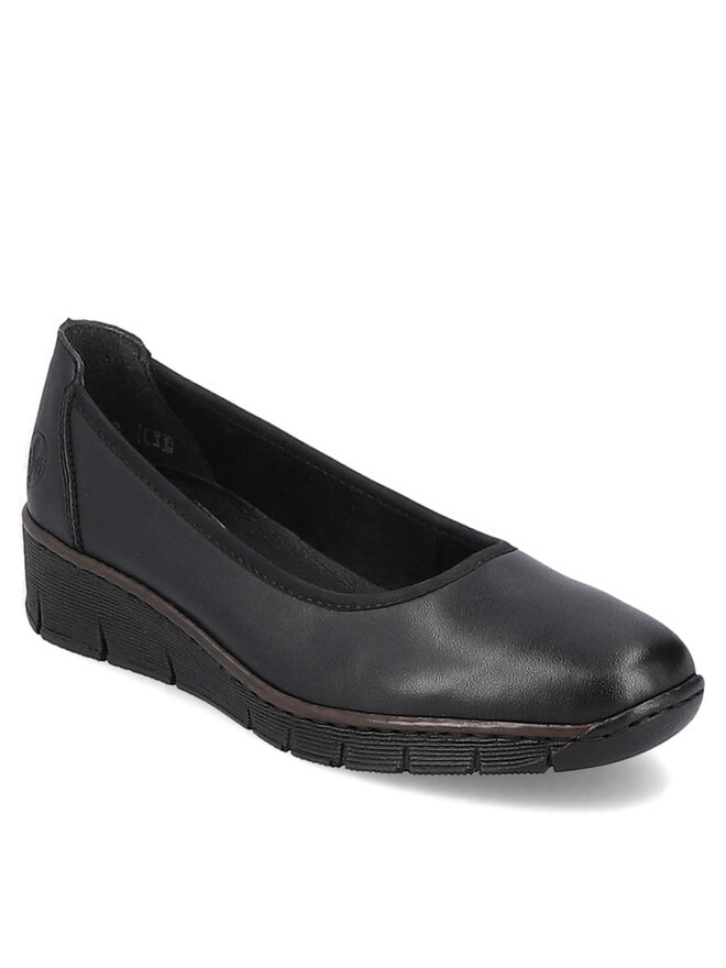 Rieker Halbschuhe Rieker 53755-00 Schwarz