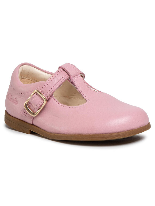 Chaussures basses Clarks Drew Shine T 261495116 Rose chaussures