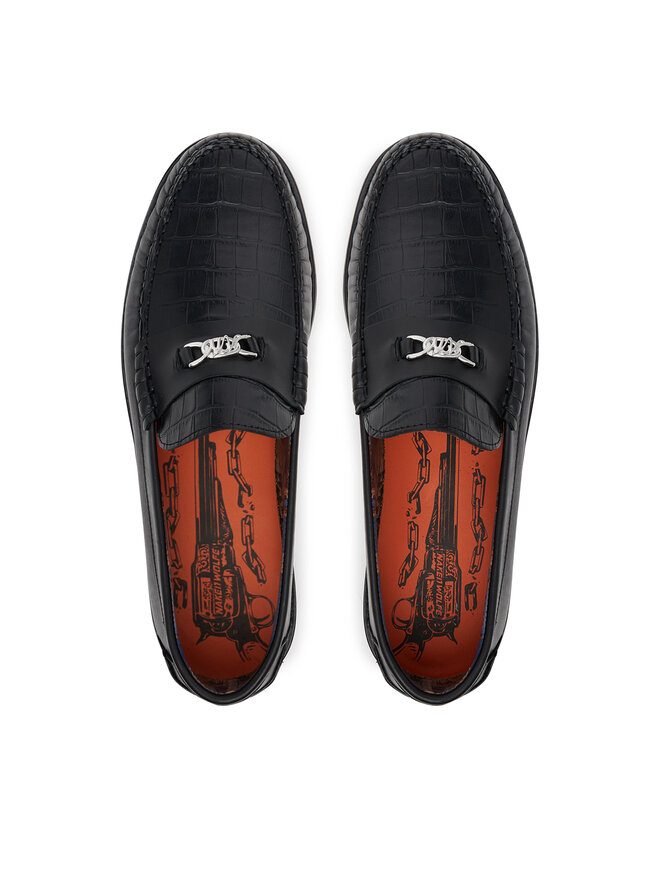 Naked Wolfe Mocasines Naked Wolfe Roma Negro