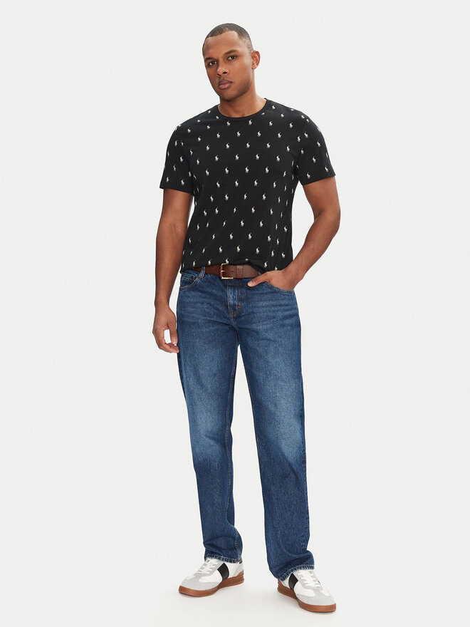 Polo Ralph Lauren Polo Ralph Lauren Póló 714899612005 Fekete Regular Fit