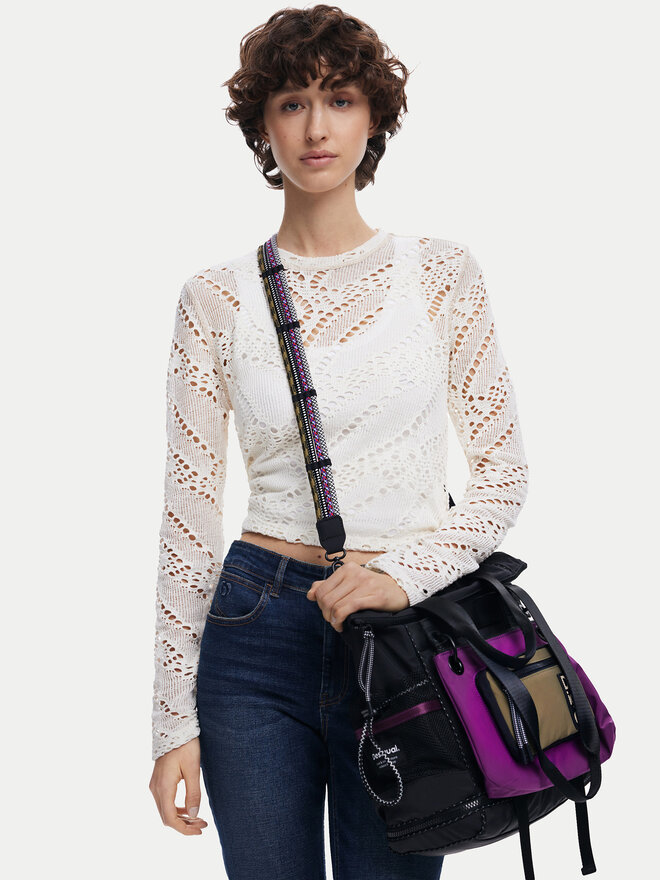 Desigual Batoh Desigual Voyager 25SAKY17 Černá