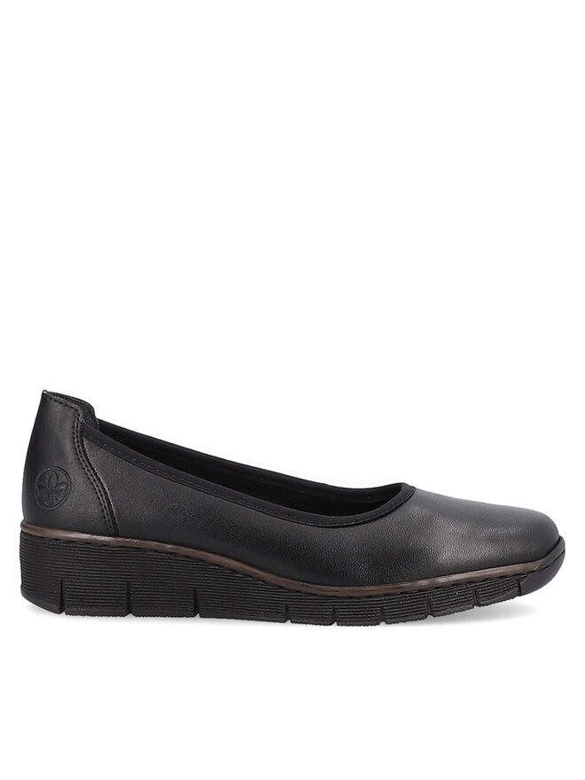 Rieker Halbschuhe Rieker 53755-00 Schwarz