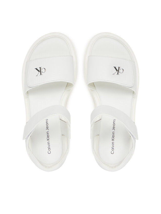 Calvin Klein Jeans Sandály Calvin Klein Jeans V3A2-82047-1013X S Bílá
