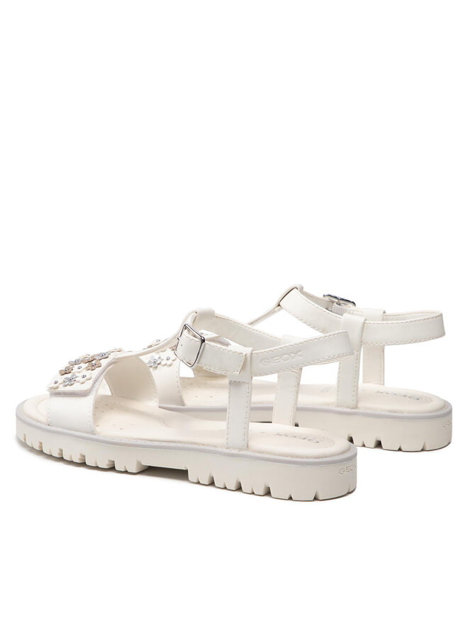 Geox Sandalen Geox J S. Starblush G.A J25FYA 000BC C1000 S Weiß