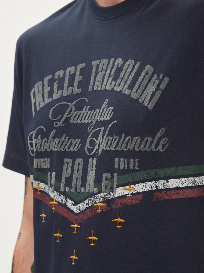 Aeronautica Militare Aeronautica Militare Póló 241TS2216J641 Sötétkék Regular Fit