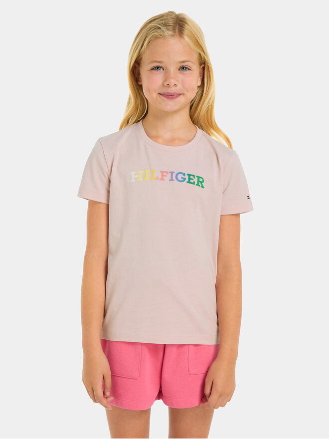 Tommy Hilfiger Tommy Hilfiger Majica Monotype KG0KG07851 D Roza Regular Fit