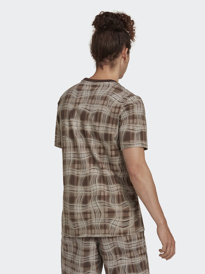 adidas adidas Camiseta Reveal Allover Print HK2744 Marrón Regular Fit