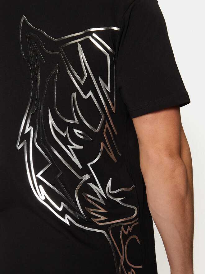 Plein Sport Plein Sport T-Shirt AADC MTK7913 STE003N Μαύρο Regular Fit