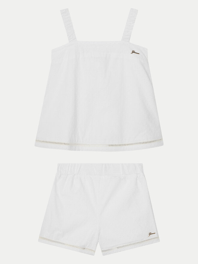 Guess Guess Kinderset J5GG00WH6M4 Weiß Regular Fit
