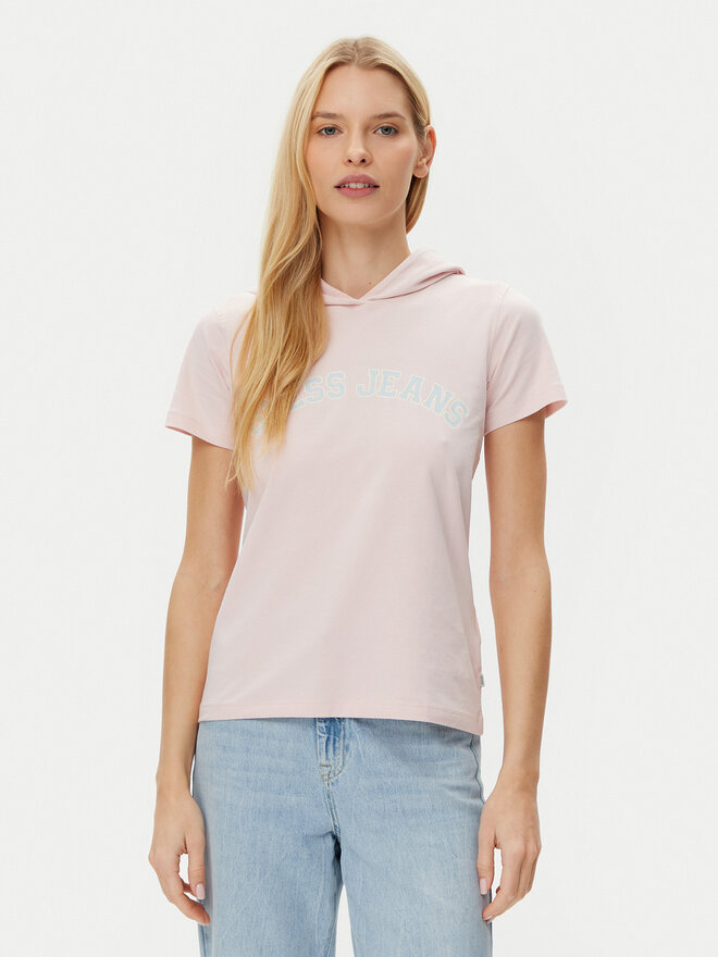 Guess Guess Camiseta W5GP28 J1314 Beis Regular Fit