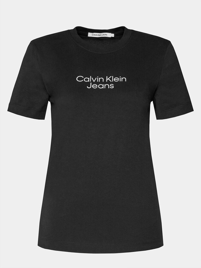Calvin Klein Jeans Calvin Klein Jeans Camiseta Institutional J20J223222 Negro Regular Fit