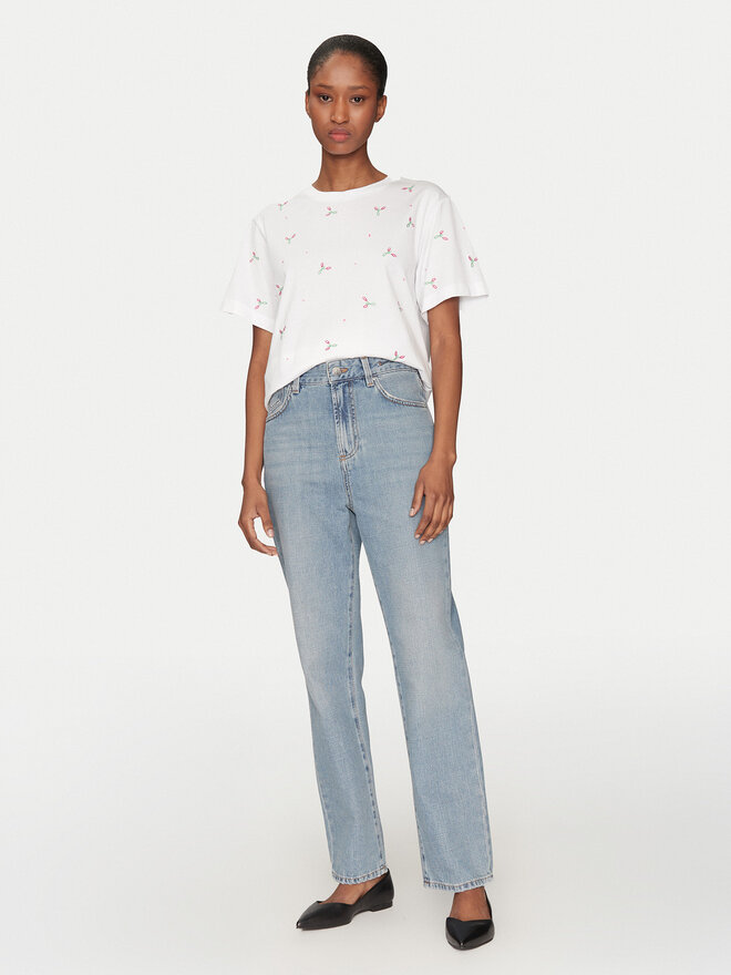 Marella Marella T-Shirt Feluca 2513971034 Λευκό Regular Fit