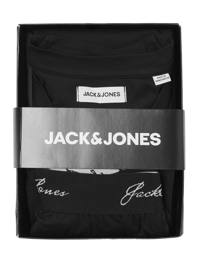 Jack & Jones Jack & Jones Πιτζάμα Clyde 12286555 Μαύρο Loose Fit