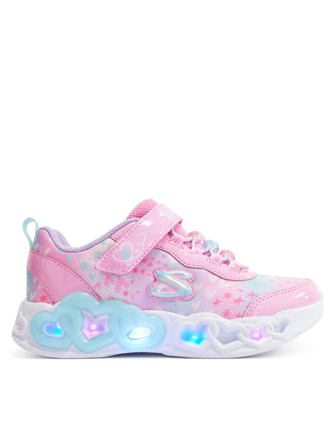Skechers Sneakers Skechers Infinite Heart Lights 303261L/PKMT Rosa