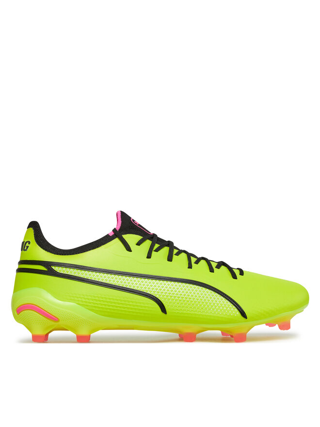 Puma Buty do piłki nożnej Puma King Ultimate Fg/Ag 107563 06 Zielony