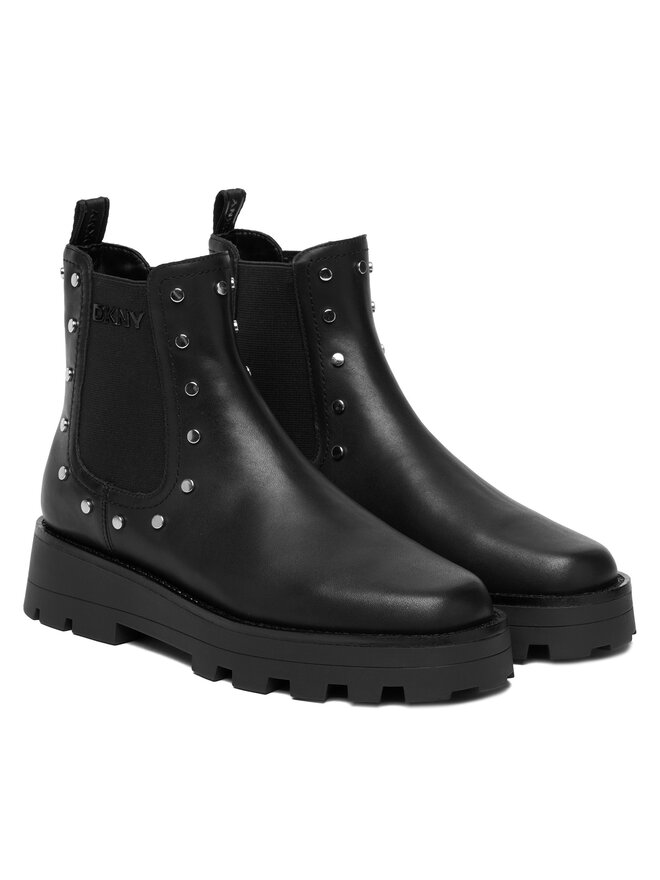 DKNY Bokacsizma DKNY Shelah K4534178 Fekete