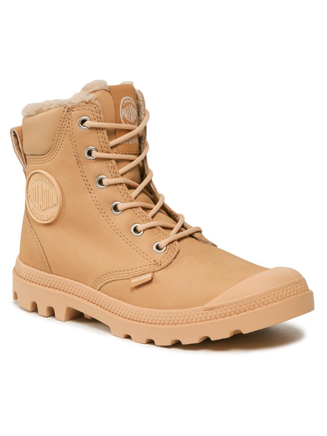 Palladium Schnürstiefeletten Palladium Pampa Sport Cuff Wps 72992-243-M Beige