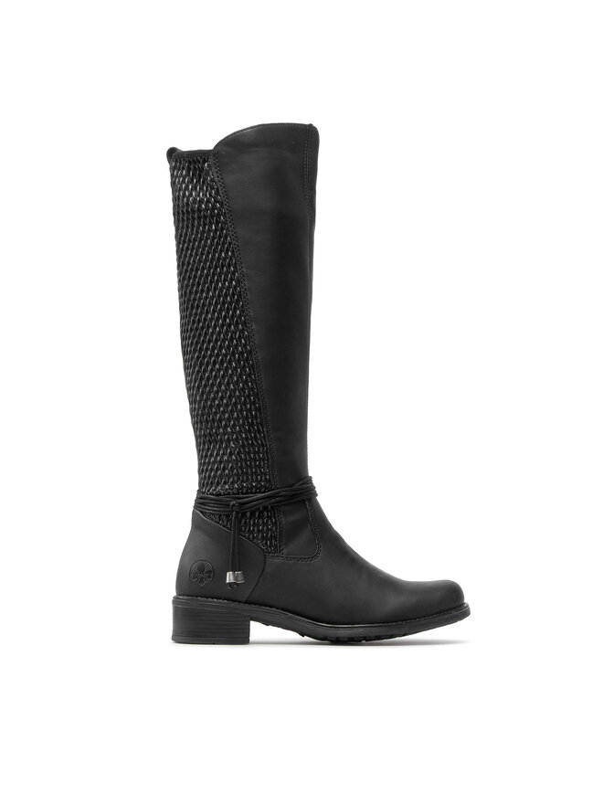 Rieker Kozačky Rieker Z7362-00 Černá