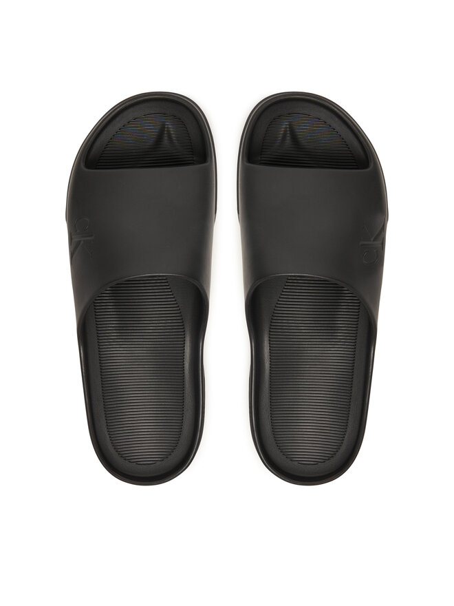 Calvin Klein Natikači Calvin Klein *J Chunky Slide Onepiece Ru YM0YM01394 Črna