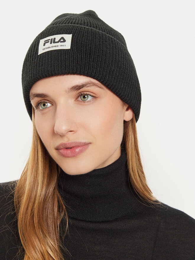 Fila Czapka Fila Bessemer Slouch Beanie FCU0094 Czarny
