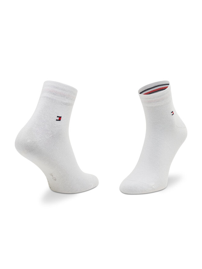 Tommy Hilfiger Σετ 2 ζευγάρια κοντές κάλτσες unisex Tommy Hilfiger 342025001 Λευκό
