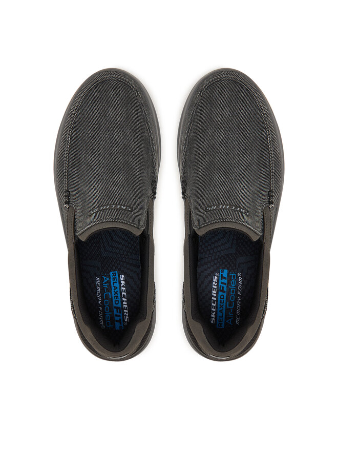 Skechers Halbschuhe Skechers Relaxed Fit: Hasting - Fielden 205066/BLK Schwarz