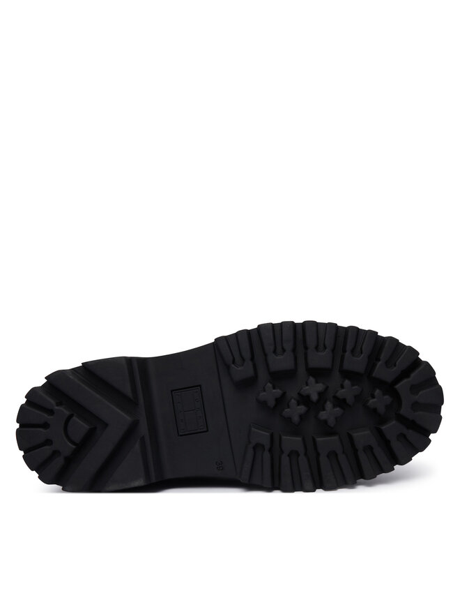 Tommy Jeans Schnürschuhe Tommy Jeans Tjw Platform Boots Wl EN0EN03159 Schwarz