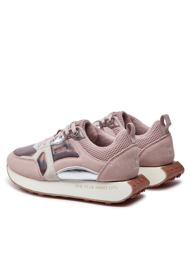 Big Star Shoes Sneakersy Big Star Shoes OO274546 Różowy