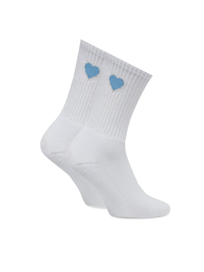 Vero Moda Zestaw 3 par wysokich skarpet damskich Vero Moda Mel 10326816 Biały